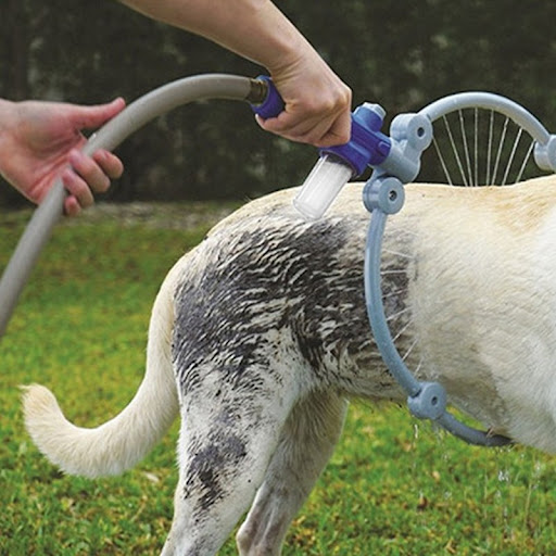 Title 1, One-key Foldable Cleaning Hose for Pet Bathing....