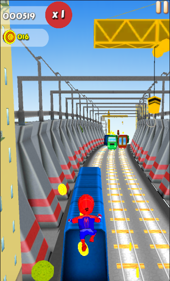   Spider Subway Surfers- 스크린샷 