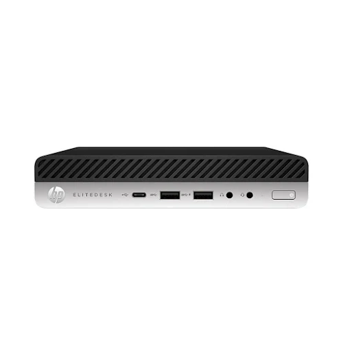 Máy tính để bàn/ PC HP Mini EliteDesk 800 G4 (i3 8100/8G/1TB/Dos) (4SA37PA) - Hàng trưng bày