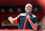 EFF leader Julius Malema.