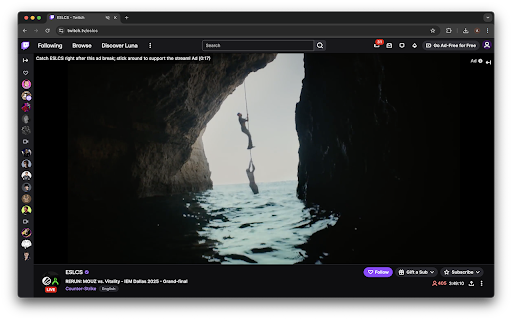 Mute Twitch Ads