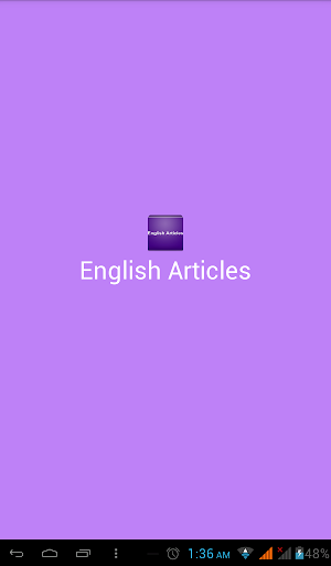 improve English Articles