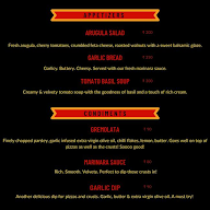 Pyros Pizza menu 1