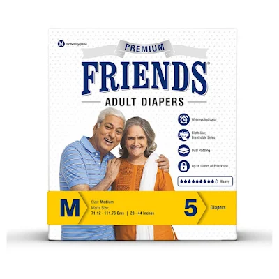 FRIENDS DIAP ADULT M 5PC