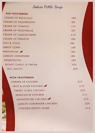 Modern Caterers menu 1