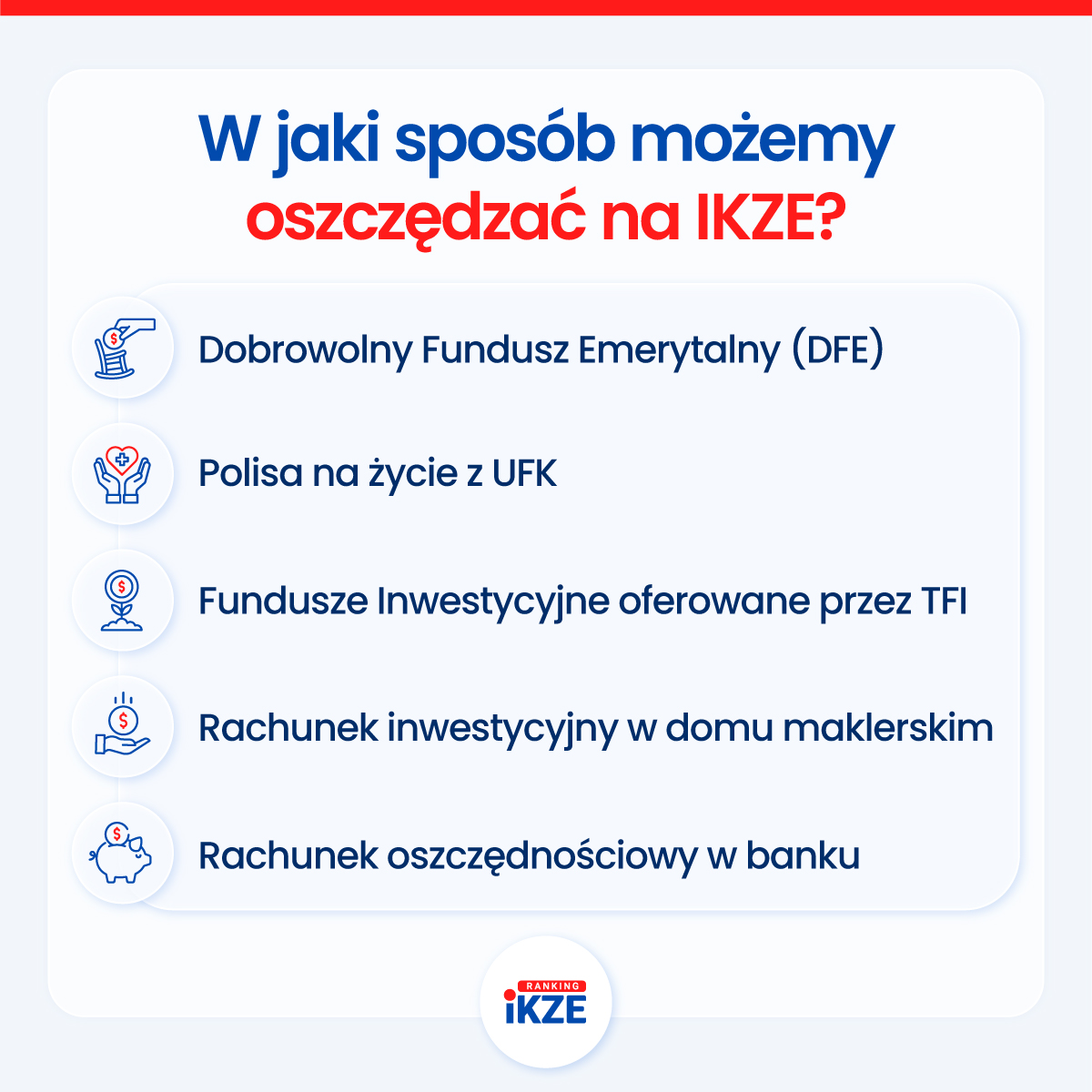 W jaki sposób oszczędzać na IKZE?