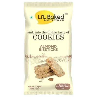 Lil Baked Almond Biscuit Sticks 200 Gm