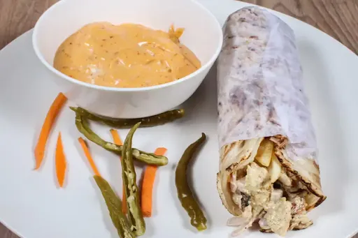 Loaded Mexican Shawarma With Kerala Paratha