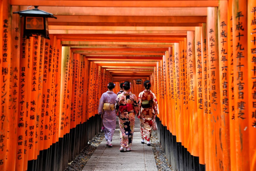 Kioto, Świątynia Fushimi Inari-taisha