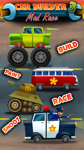 Car Builder 3 Mad Race No Ads