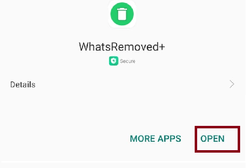 Open WhatsRemoved+