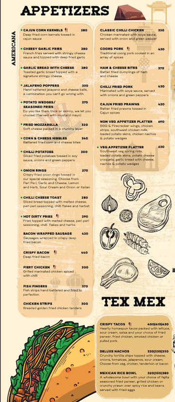 Dazllar menu 