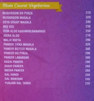 Simran Restaurant menu 4