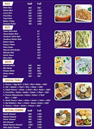 Monu Dhaba menu 2