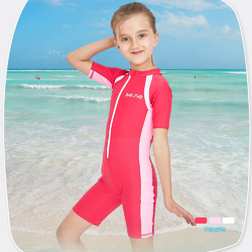 Title 5, Childrens One-piece Sunscreen Swimsuit UPF 50+...