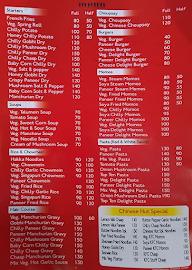 Chinese Hut menu 1