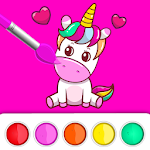 Cover Image of Download Unicorn Coloring Book 3 APK