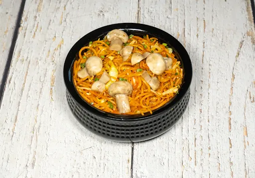 Schezwan Mushroom Noodles