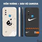 Ốp Lưng Vivo V15 / V15 Pro In Hình Nasa L.v Vũ Trụ Và N.i.k.e Cạnh Viền Vuông Có Bảo Vệ Camera