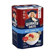 Hộp 4.52Kg Yến Mạch Quick 1 Minute Quaker Oats Hạt Vỡ Nk Mỹ