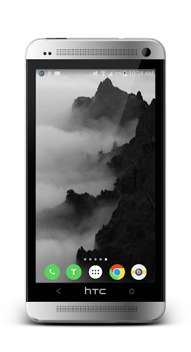 Foggy Mountains Live Wallpaper