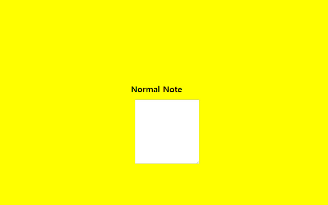 Nomal Note chrome extension