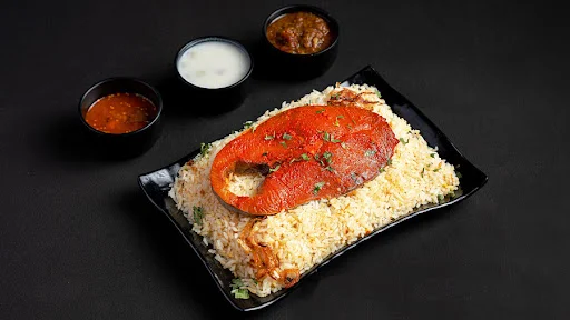 Thalassery Fish Biriyani (Seer Fish)