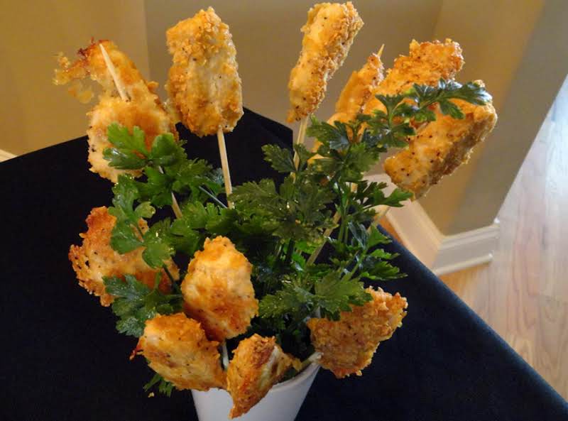 Parmesan Chicken Pops