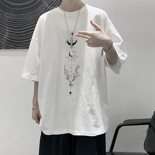 Title 6, Fashionable large mens short sleeved shirt, de...