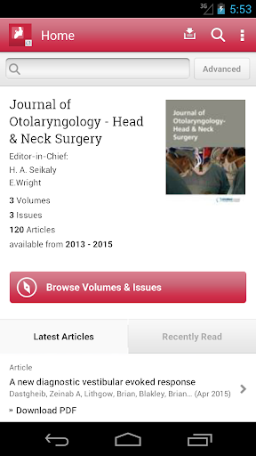 J of Otolaryng Head Neck Surg