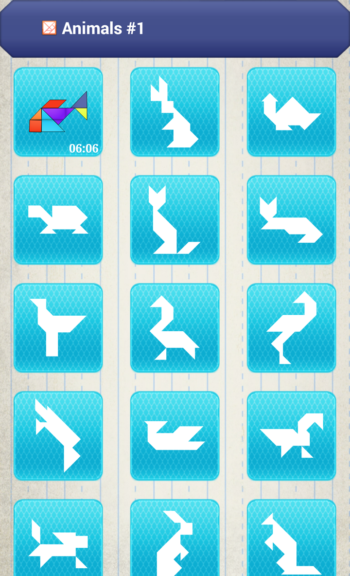 Tangram Quest Screen 1