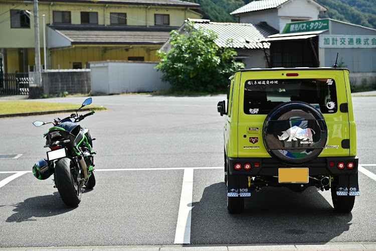 ジムニーの山陰ツーリングに関するカスタム事例の投稿画像1枚目