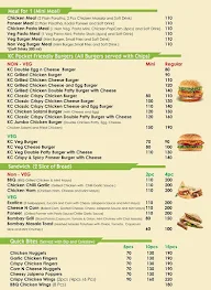 KC's Food Logic menu 4