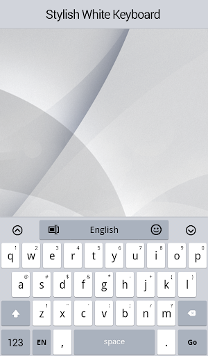 Stylish White Keyboard