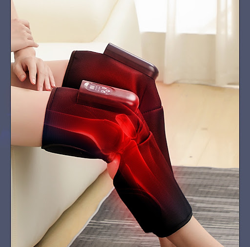 Title 8, Electric Heating Knee Pad Calf Airbag Old Cold ...