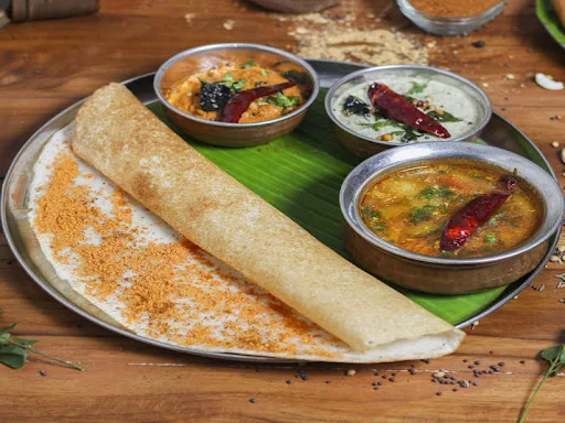 Ghee Roast Karam Podi Dosa