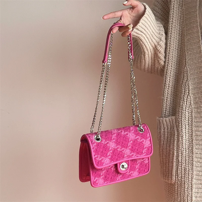 Premium One Shoulder Crossbody Bag met Ketting Een stijlvolle schoudertas perfect voor dagelijks gebruik en avonden comfortabel en praktisch uniek design