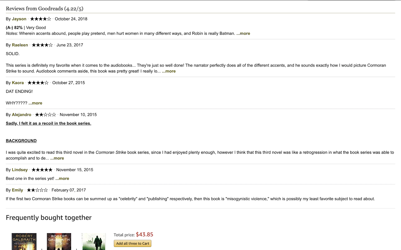 Goodreads for Amazon Preview image 3