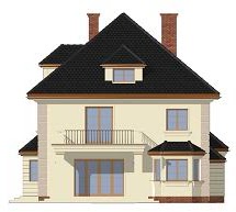 Agat - Elewacja tylna