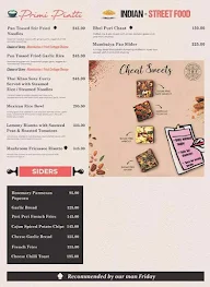 The Hazelnut Factory menu 5