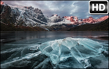 Frozen Lake Backgrounds Winter New Tab small promo image