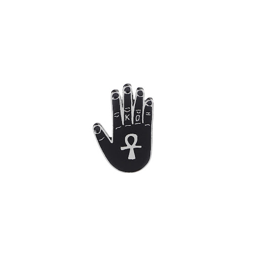 Title 10, CURSEDwitchouija Witch Palm Love Letter Brooch....