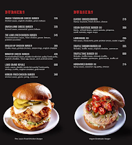 Louis Burger menu 1