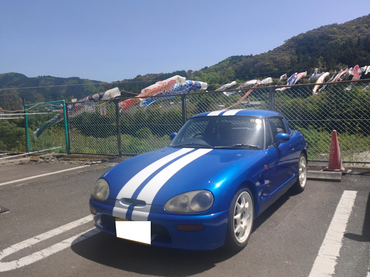 カプチーノのいつもイイネ&コメントありがとうございます🙇‍♂️・こいのぼりとコラボ・ドライブ日和♪・新緑の季節に関するカスタム事例の投稿画像6枚目