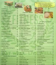 Fitness Food & Cafe menu 1