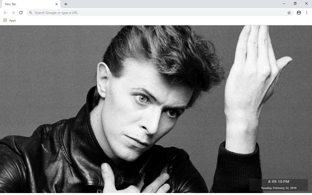 David Bowie New Tab & Wallpapers Collection