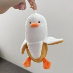 Yellow Banana Duck Pendant