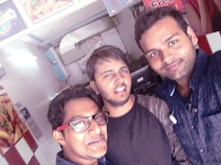 Rishi Chaudhary at Pizza Club, Khanpur,  photos