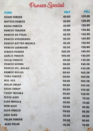 Balaji Dhaba menu 8