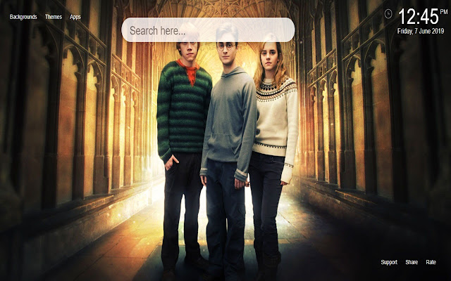 Harry Potter HD Wallpapers New Tab